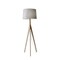 Homeroots Natural Wood Floor Lamp18 x 18 x 59.25 in. 372539 - alternate 1